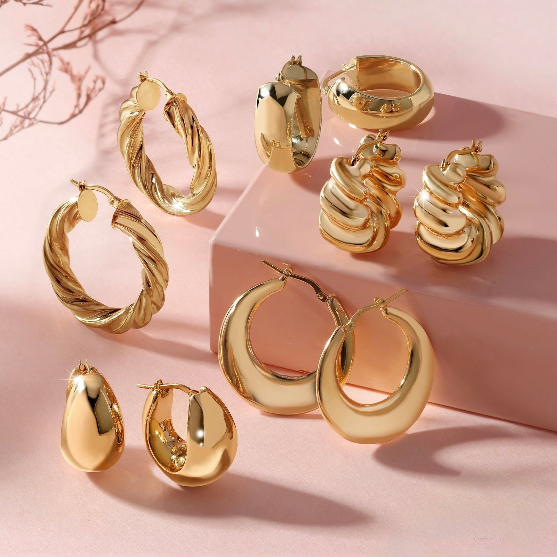 The Ultimate Guide to Electroform Gold Earrings: Lightweight Luxury for Every Day - Abtin & Co.