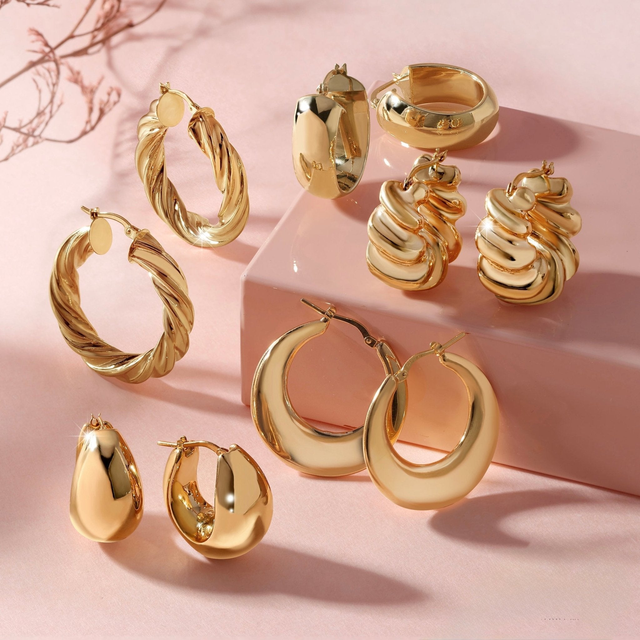 The Ultimate Guide to Electroform Gold Earrings: Lightweight Luxury for Every Day - Abtin & Co.