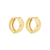 14K Gold Huggie Earrings
