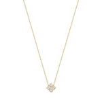 14K Gold Clover Diamond Pendant Pendant ABP-218.1-D-2  - Abtin & Co.