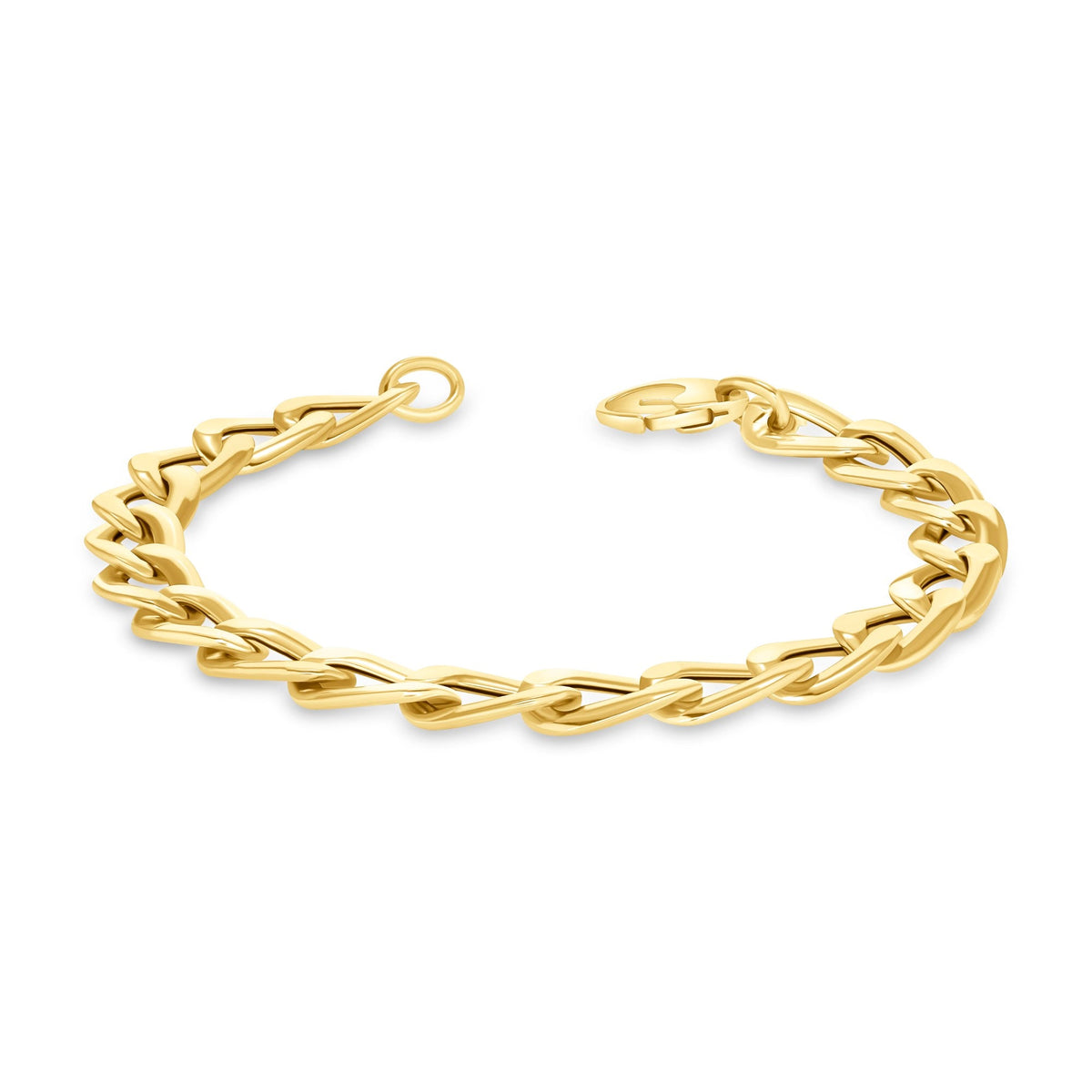 14K Gold Grand Cuban Link Bracelet Bracelet ABGBR-104-G  - Abtin & Co.