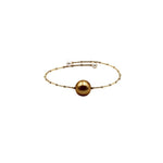 18K Gold Yellow Pearl Bangle Bangle ARBA-50Y-PF  - Abtin & Co.