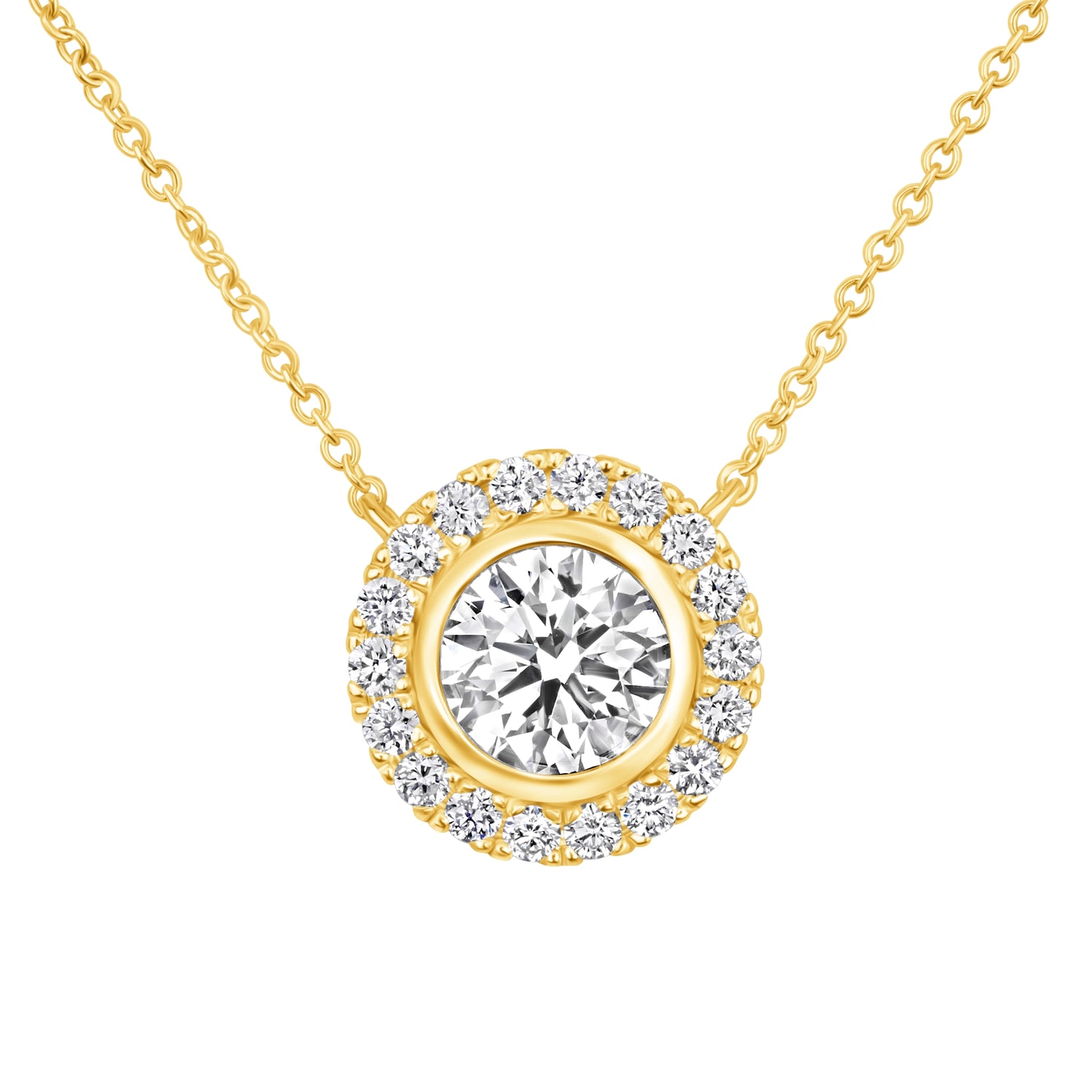 Orbital Bezel Pendant
