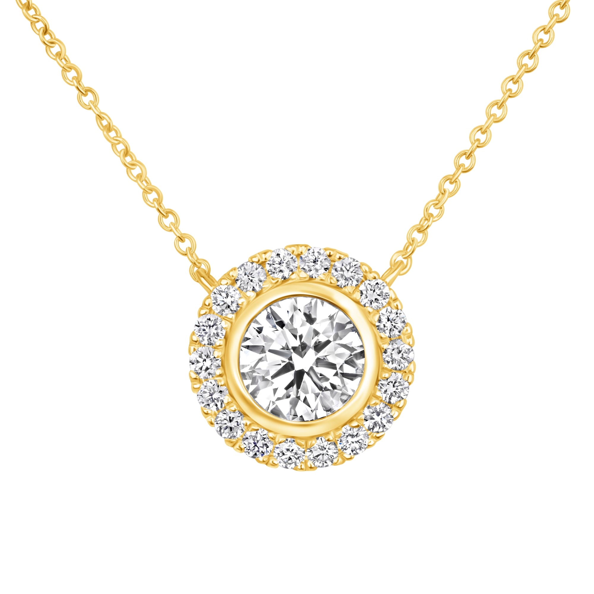 Orbital Bezel Pendant