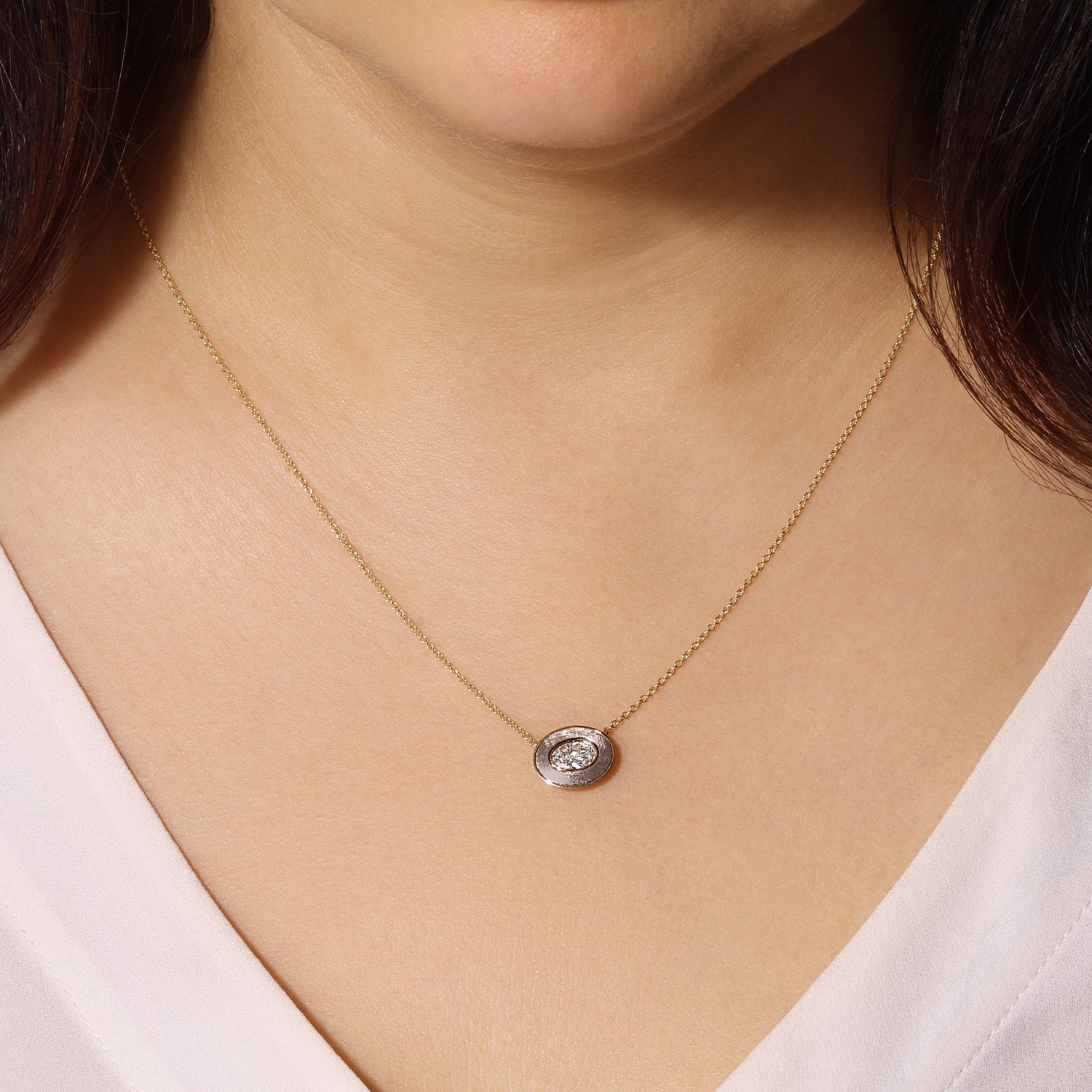 Oval Lumina Medallion Pendant