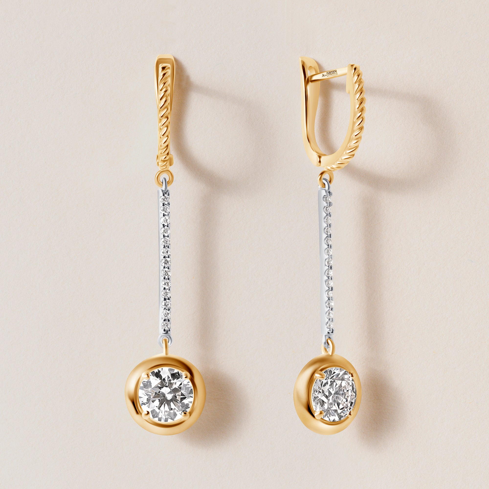 Riviera Round Cascade Drop Earrings