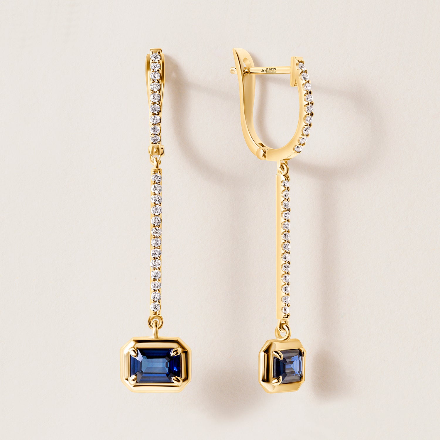 Riviera Sapphire Cascade Earrings