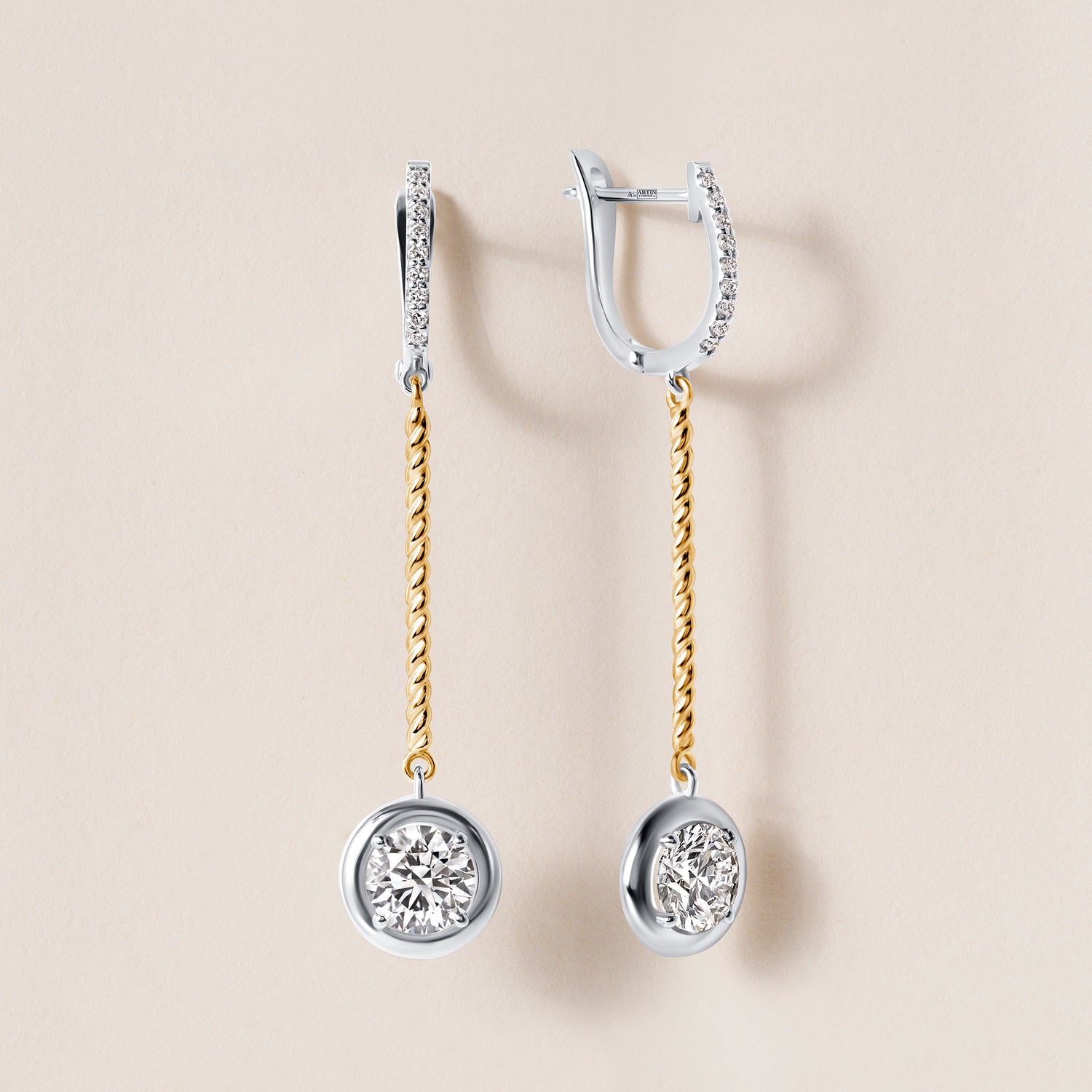 Riviera Round Cascade Drop Earrings