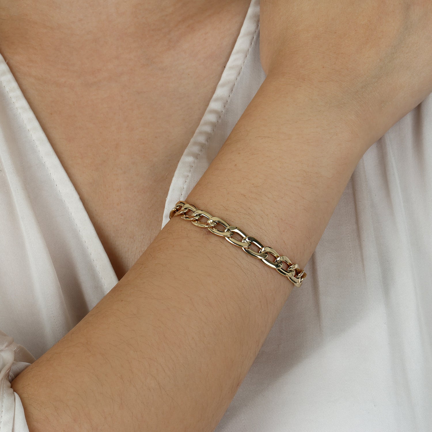 14K Gold Grand Cuban Link Bracelet