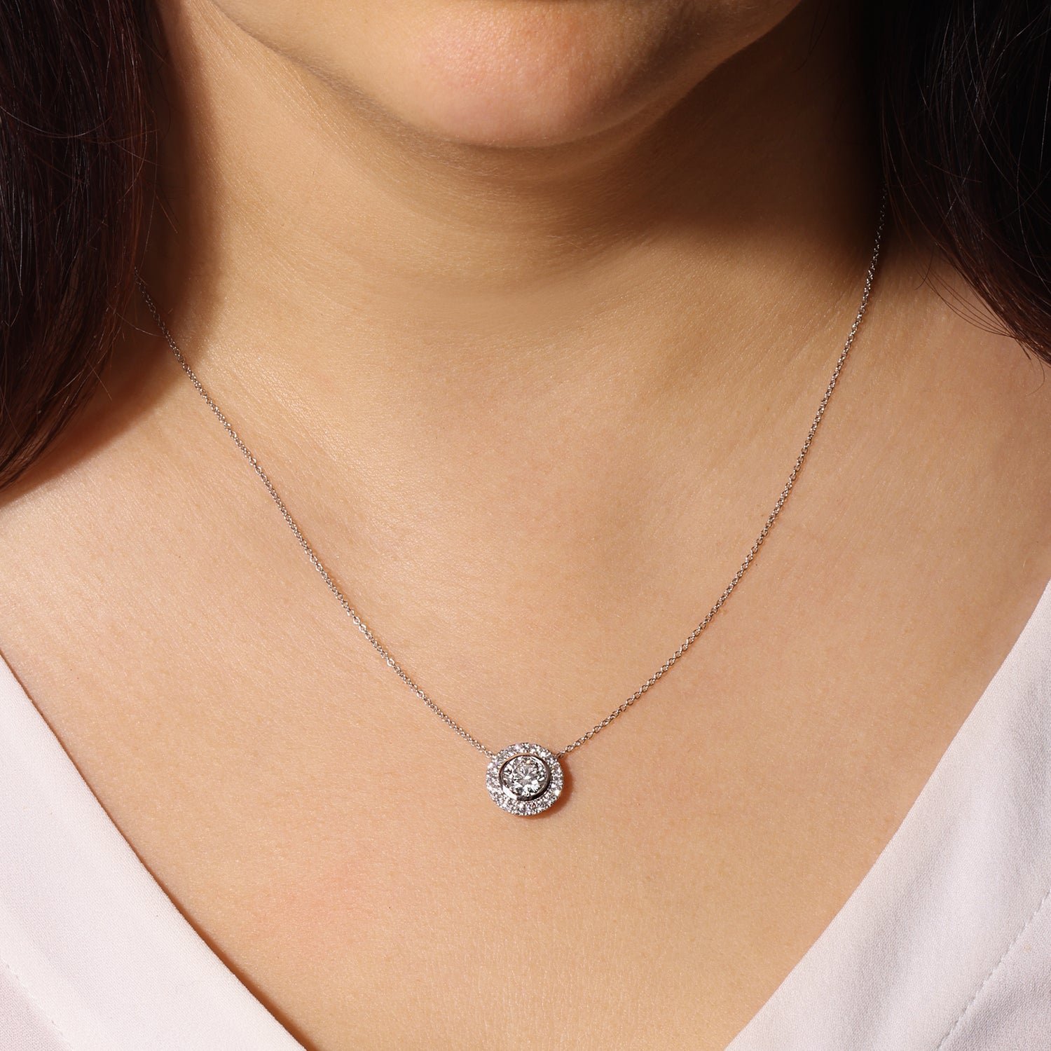Orbital Bezel Pendant