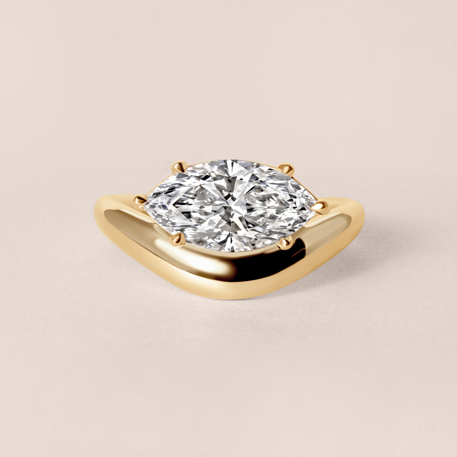 LIORA MARQUISE BASKET ENGAGEMENT Ring