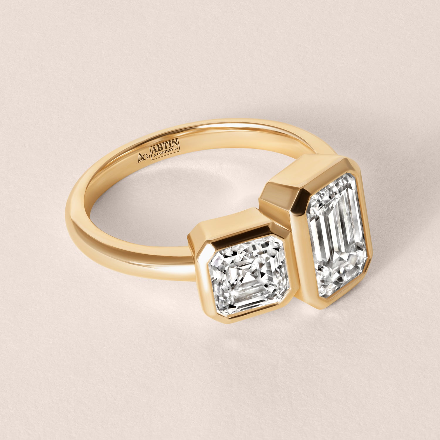 Facet Duo Ring
