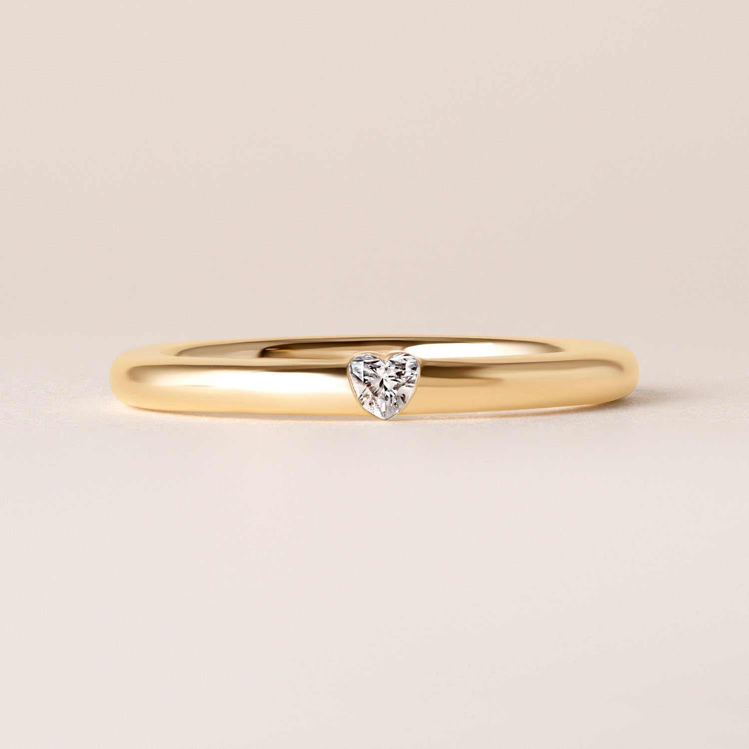 Illusion Heart Tension Ring