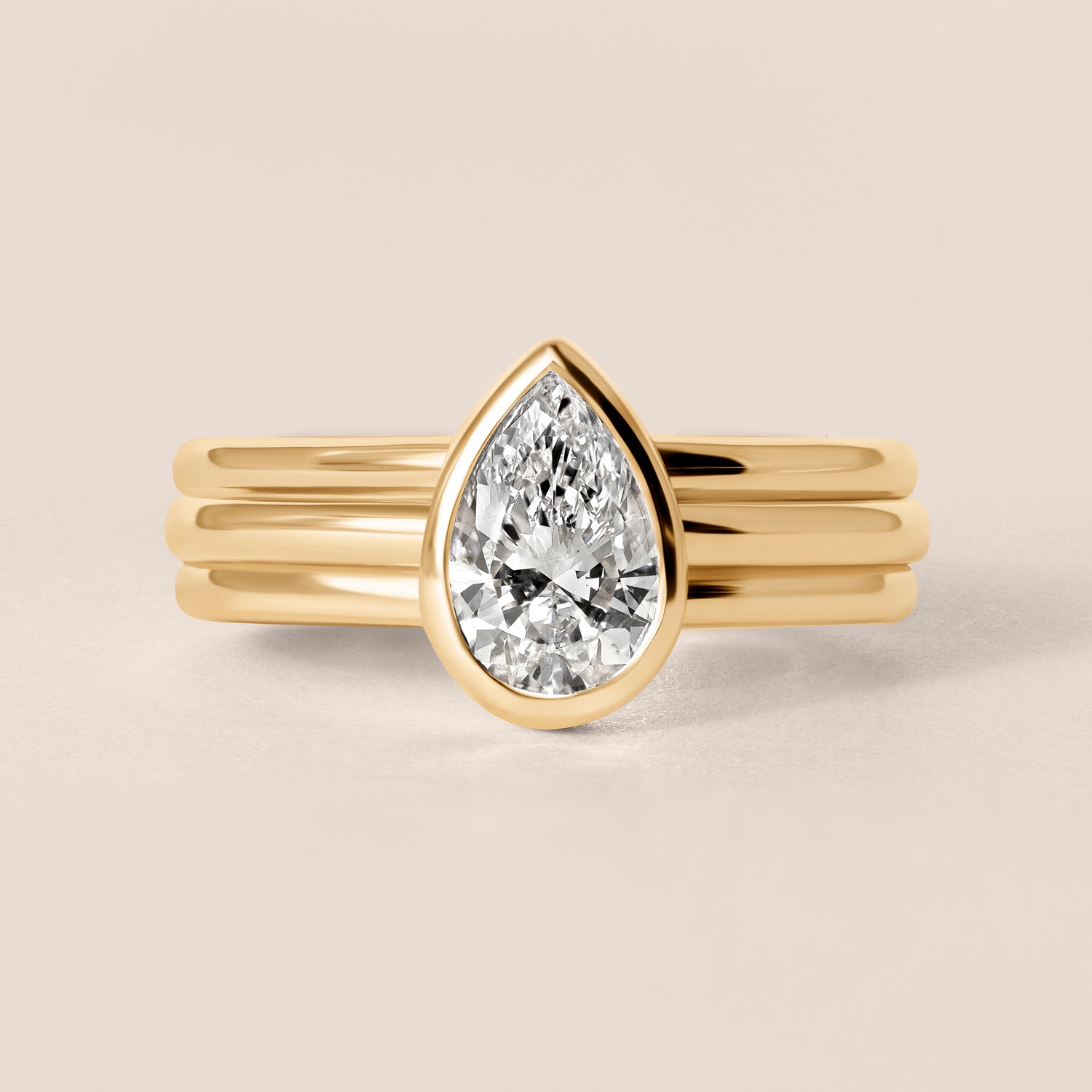 Pear Vela Engagement Ring
