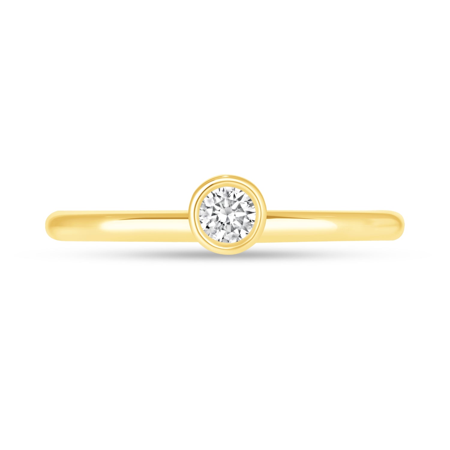 Offset Round Spark Ring