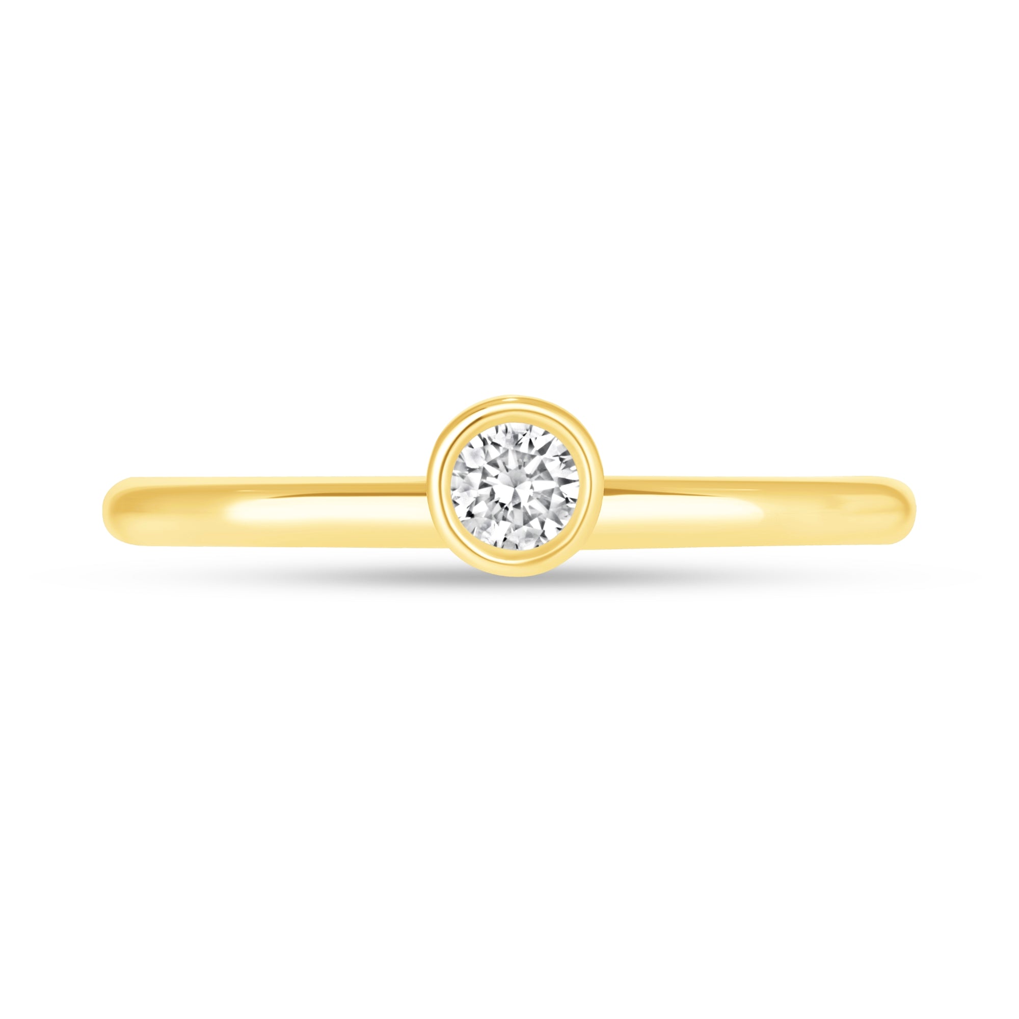 Offset Round Spark Ring