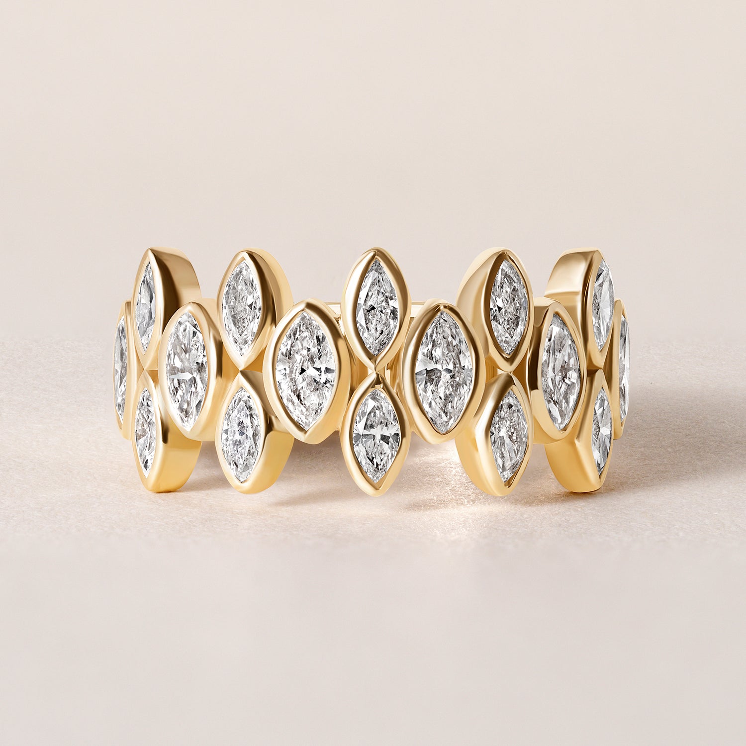 Marquise Bezel Vista Band