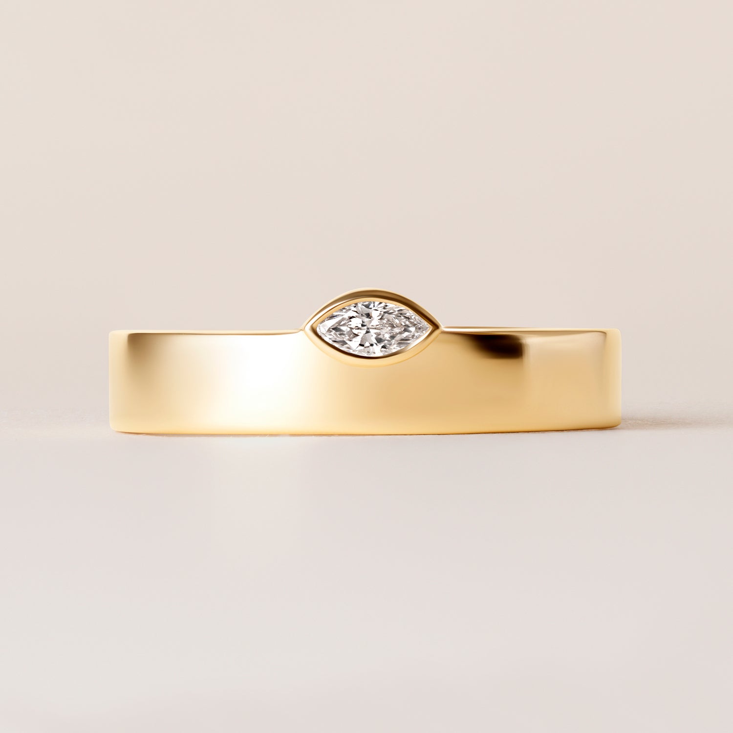 Marquise Centerline Edge Ring
