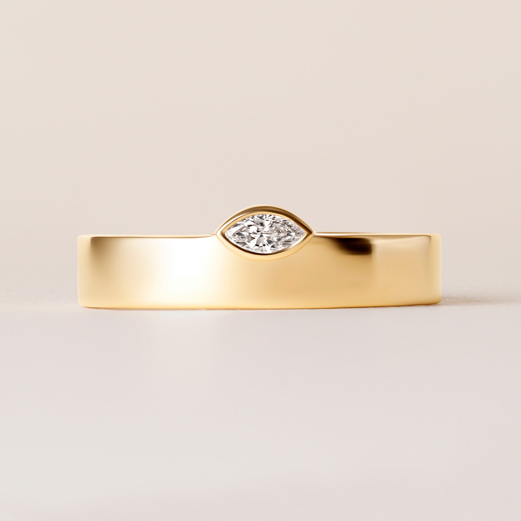 Marquise Centerline Edge Ring