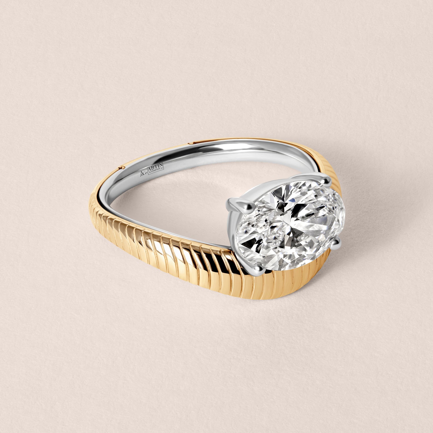 Oval Aureline Engagement Ring