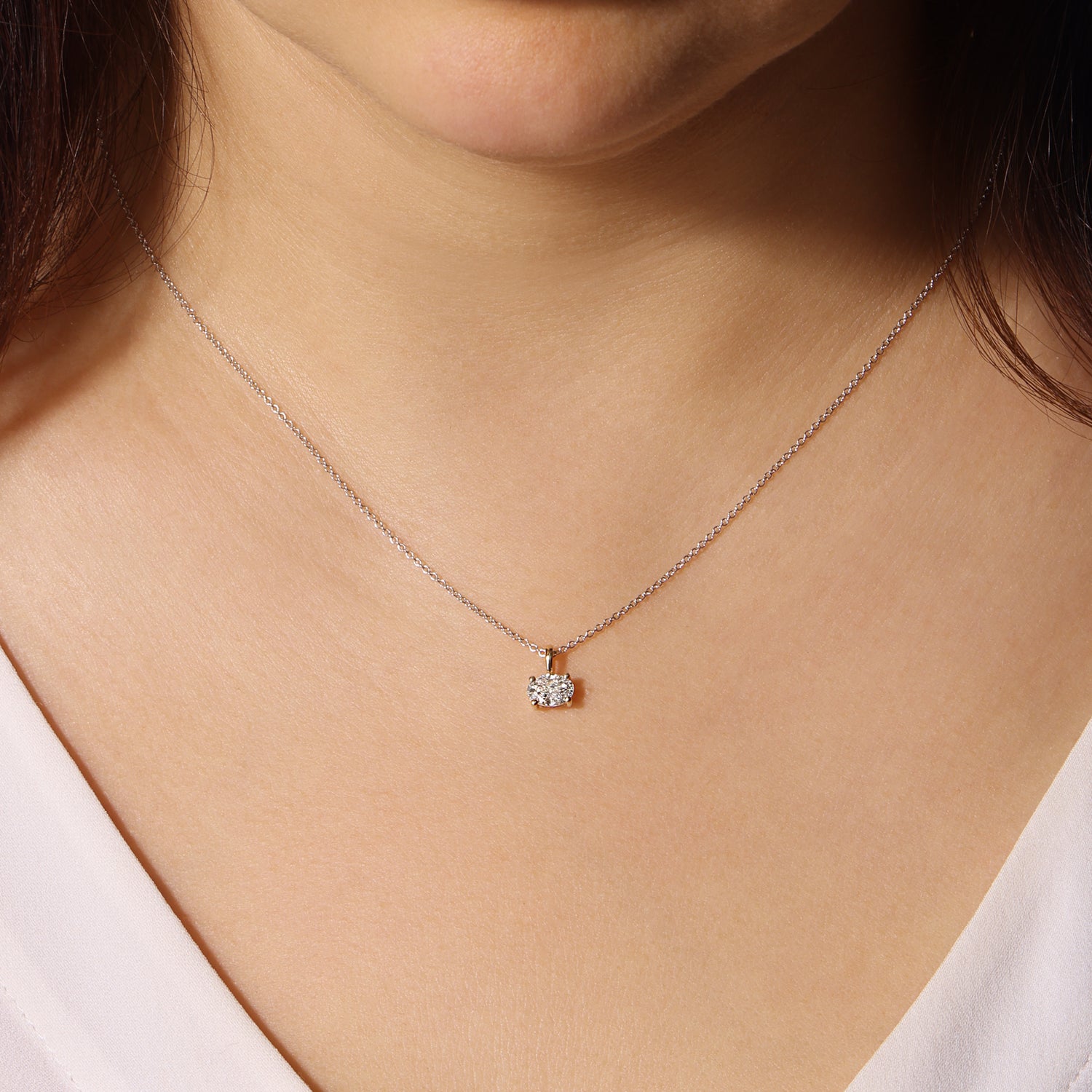 Oval Cut Eterna Pendant