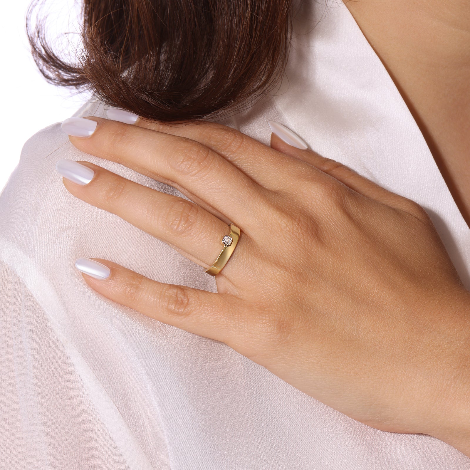 Asscher Centerline Edge Ring