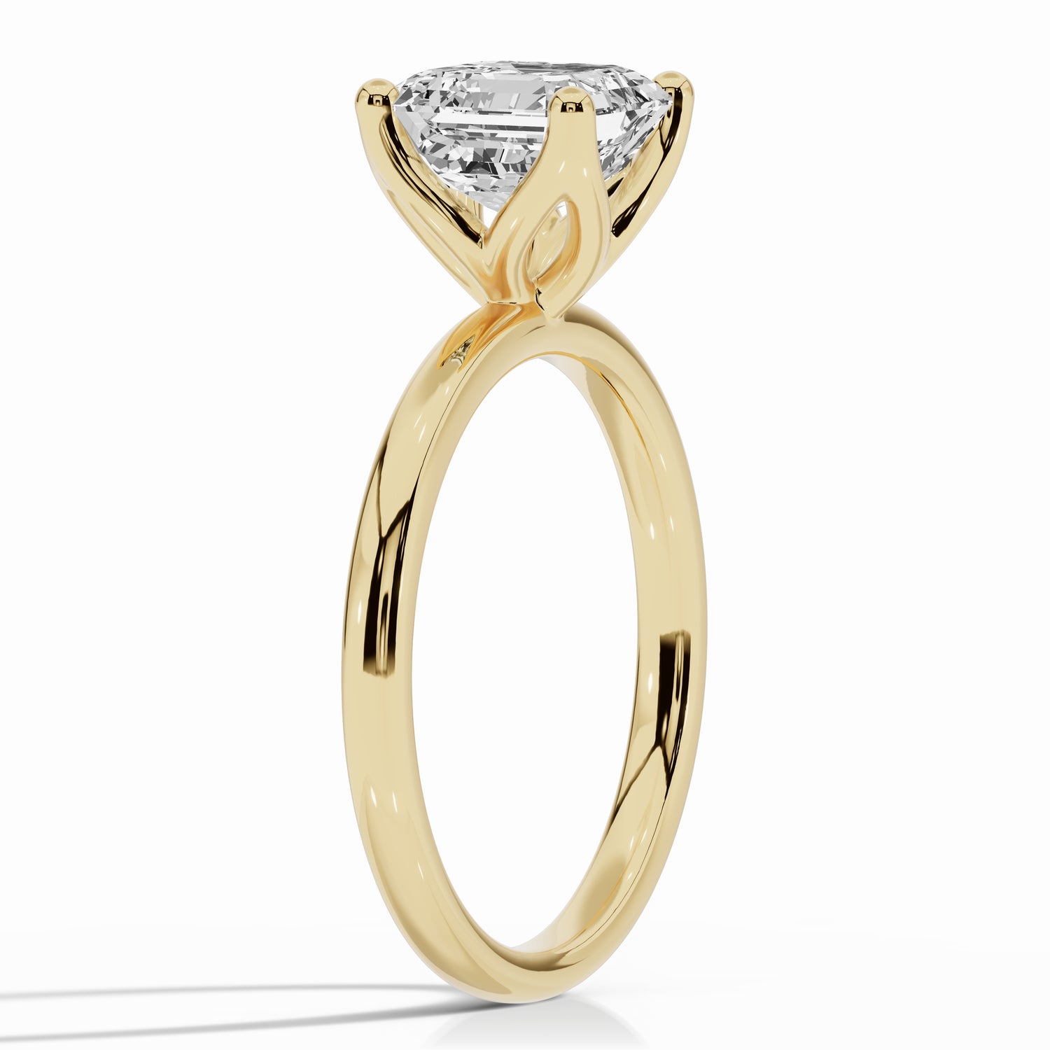 Asscher Lustre Solitaire
