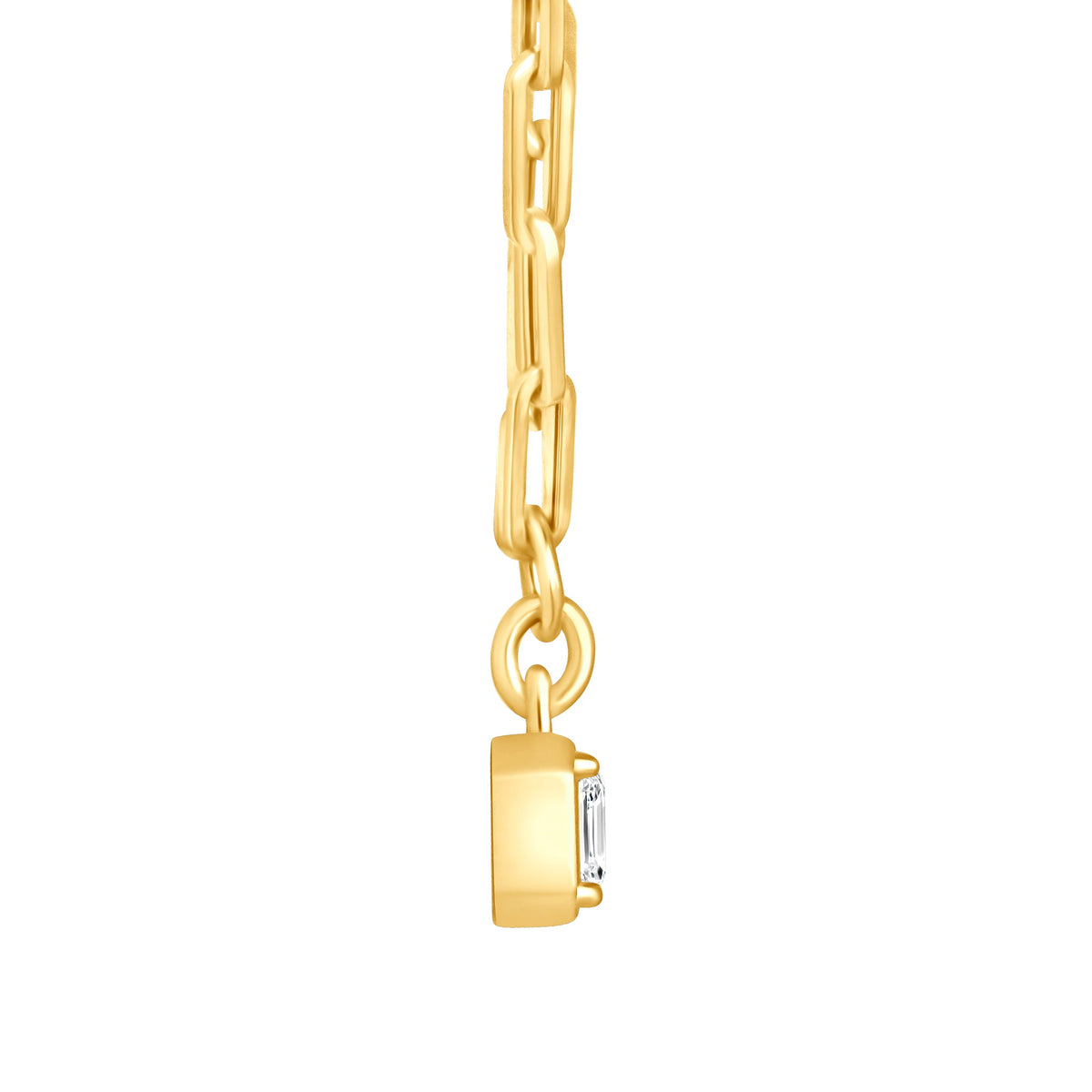 Asscher Lustra Bezel Pendant Pendant ABP-234-LGD-1  - Abtin & Co.