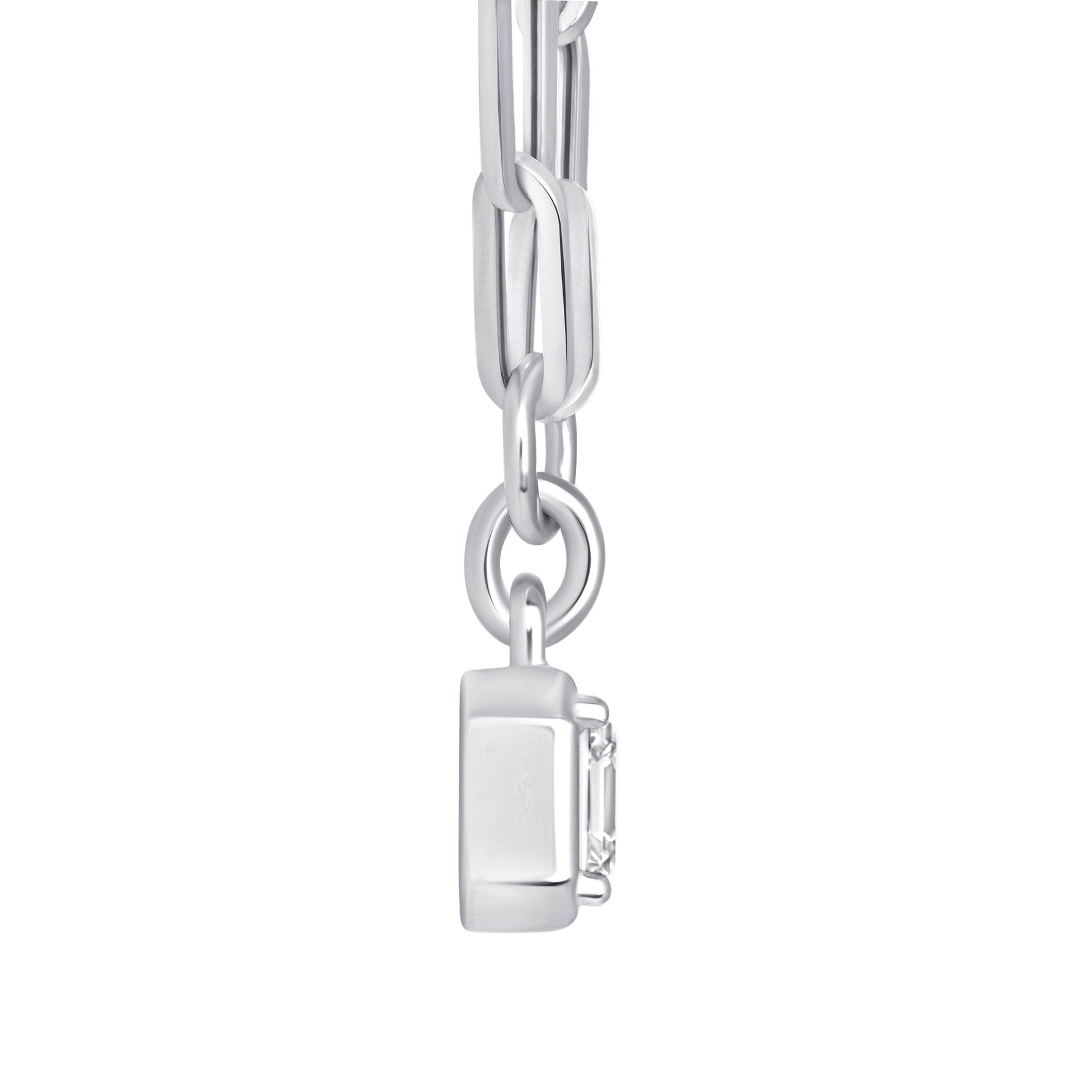 Asscher Lustra Bezel Pendant Pendant ABP-234-LGD-4  - Abtin & Co.