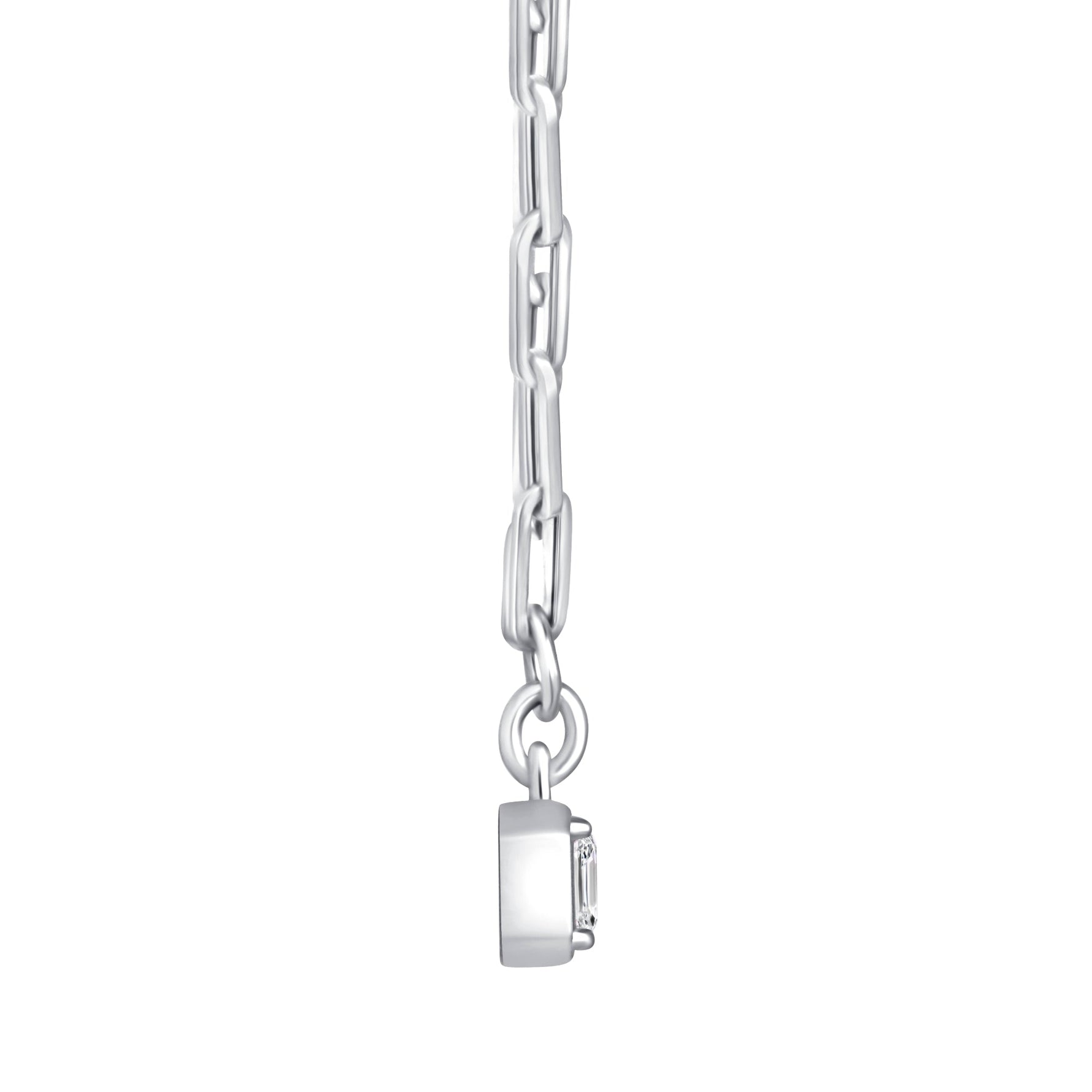 Asscher Lustra Bezel Pendant Pendant ABP-234-LGD-4  - Abtin & Co.