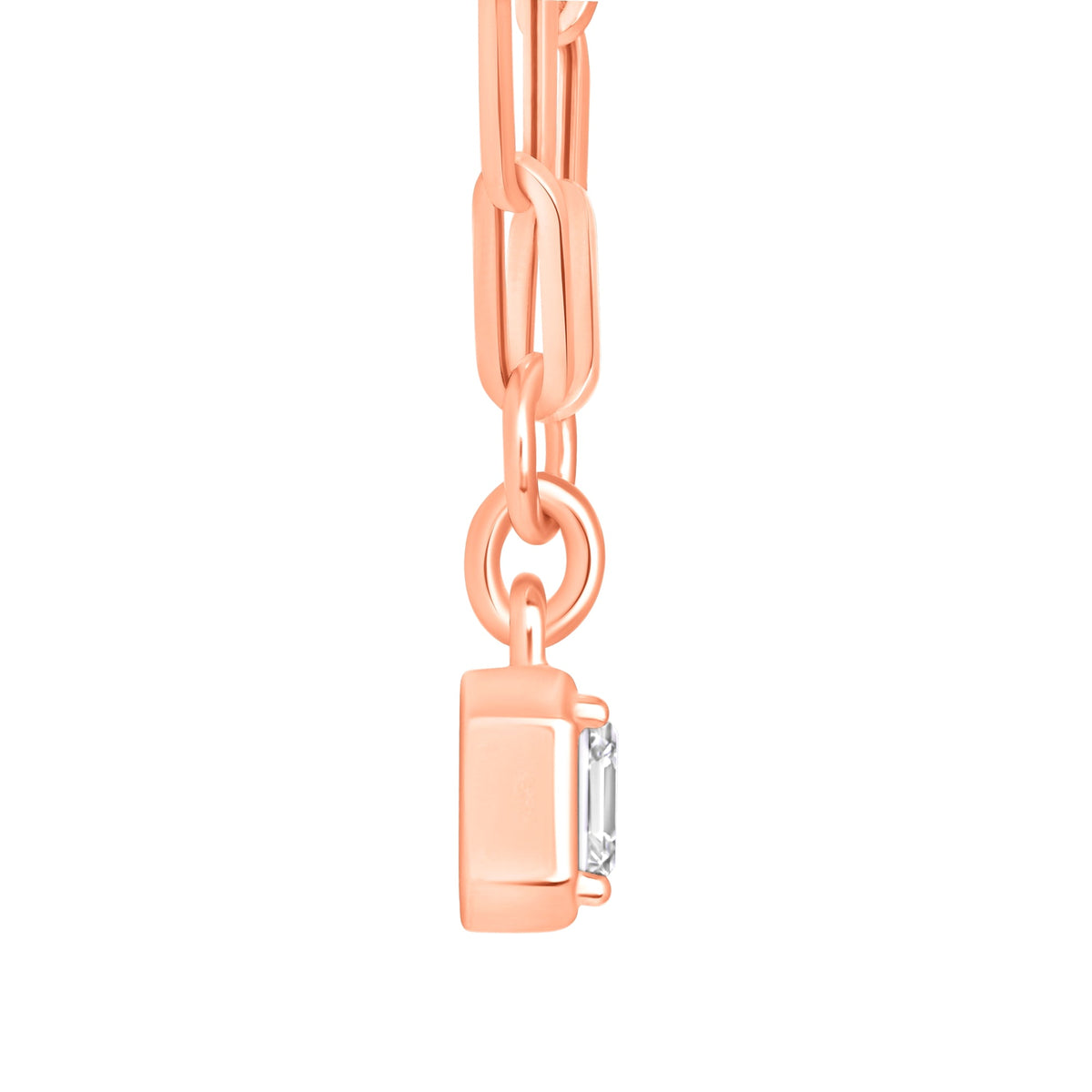 Asscher Lustra Bezel Pendant Pendant ABP-234-LGD-7  - Abtin & Co.