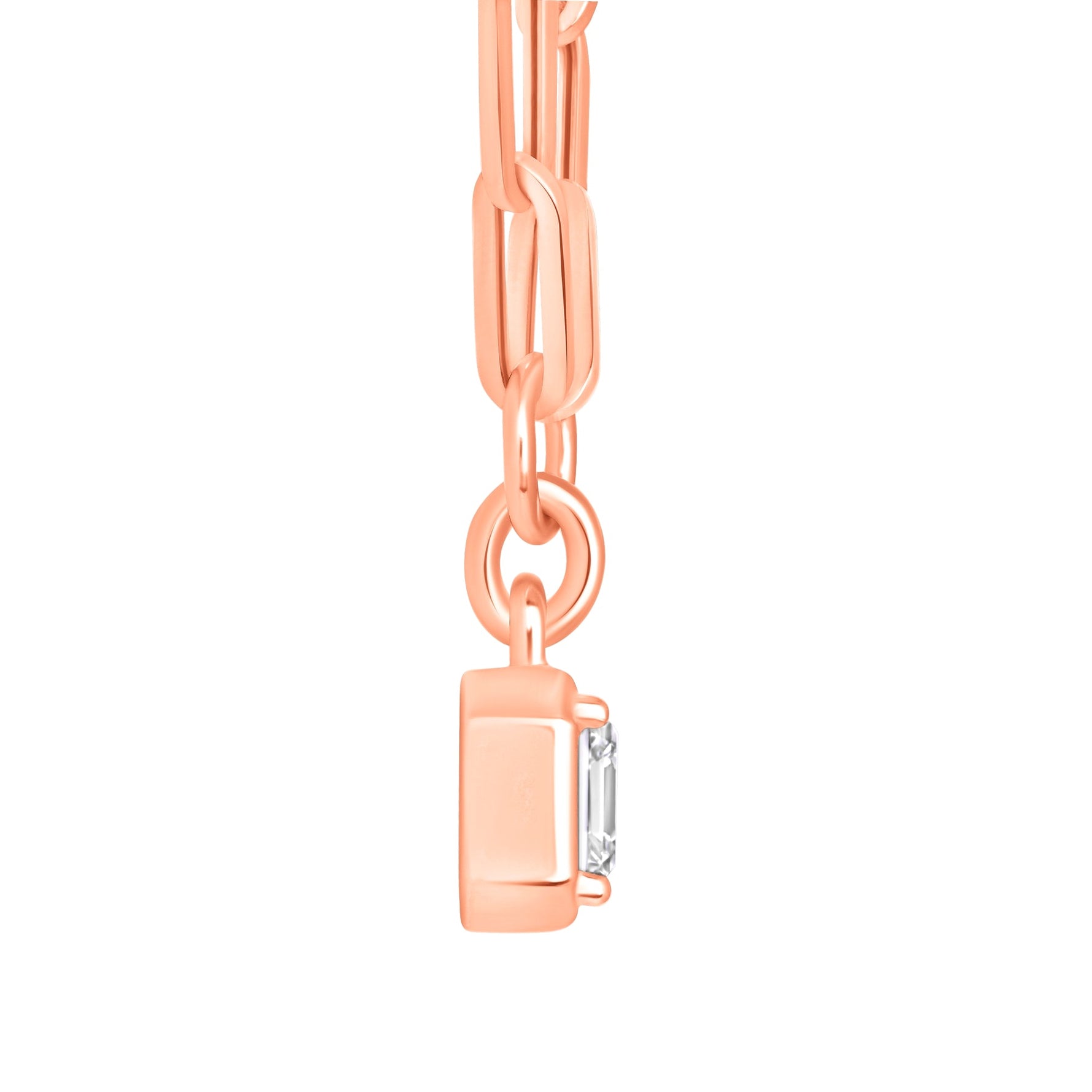 Asscher Lustra Bezel Pendant Pendant ABP-234-LGD-7  - Abtin & Co.