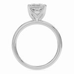 Asscher Lustre Solitaire Ring ABER-100-AS-LGD-6  - Abtin & Co.