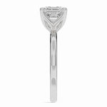Asscher Lustre Solitaire Ring ABER-100-AS-LGD-6  - Abtin & Co.