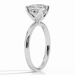 Asscher Lustre Solitaire Ring ABER-100-AS-LGD-6  - Abtin & Co.