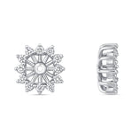 Asscher Majesté Jackets Earring ABE-223-LGD-4  - Abtin & Co.