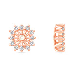 Asscher Majesté Jackets Earring ABE-223-LGD-7  - Abtin & Co.