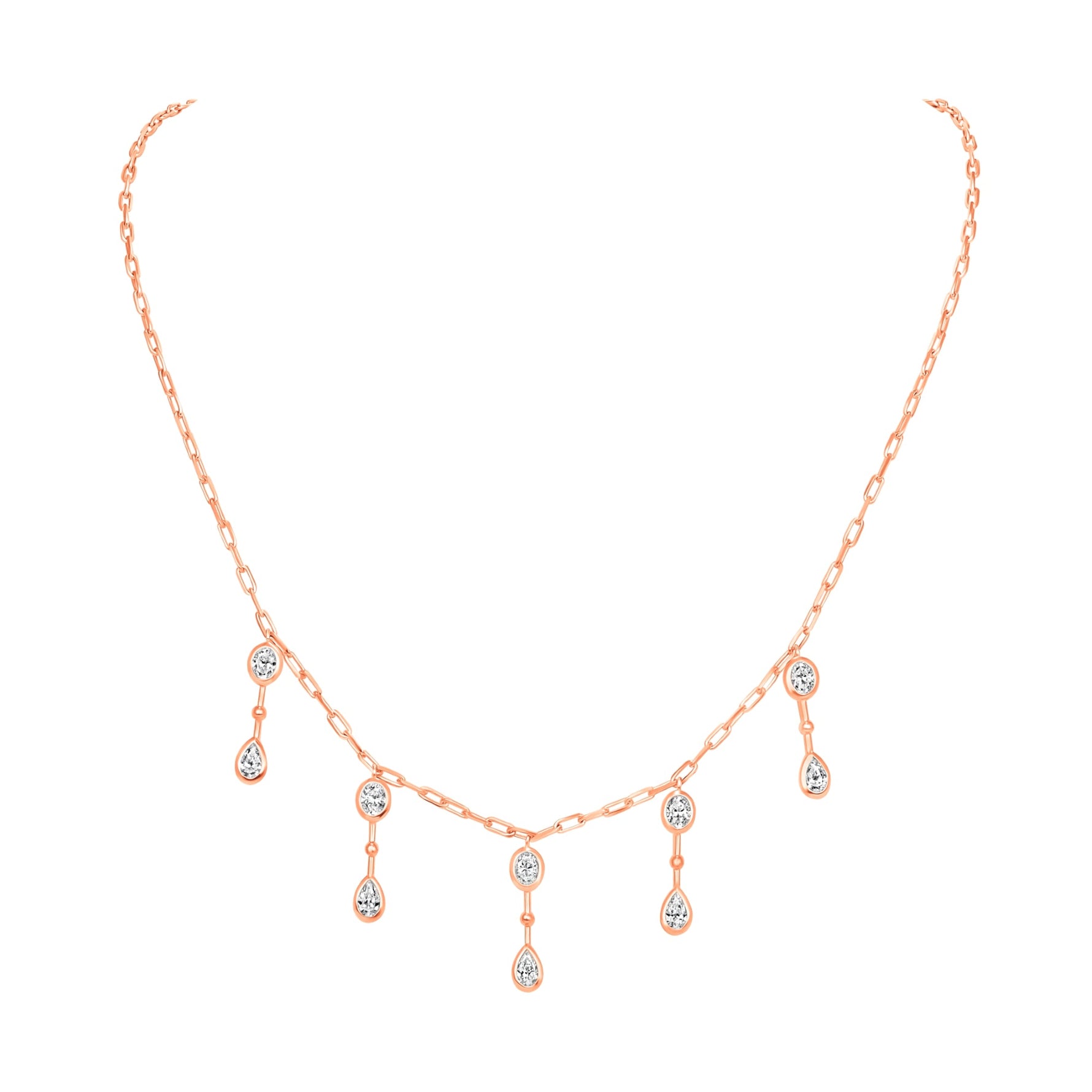 Aurelia Necklace Necklace ABN-182-LGD-2  - Abtin & Co.