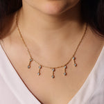 Aurelia Necklace Necklace ABN-182-LGD-1  - Abtin & Co.