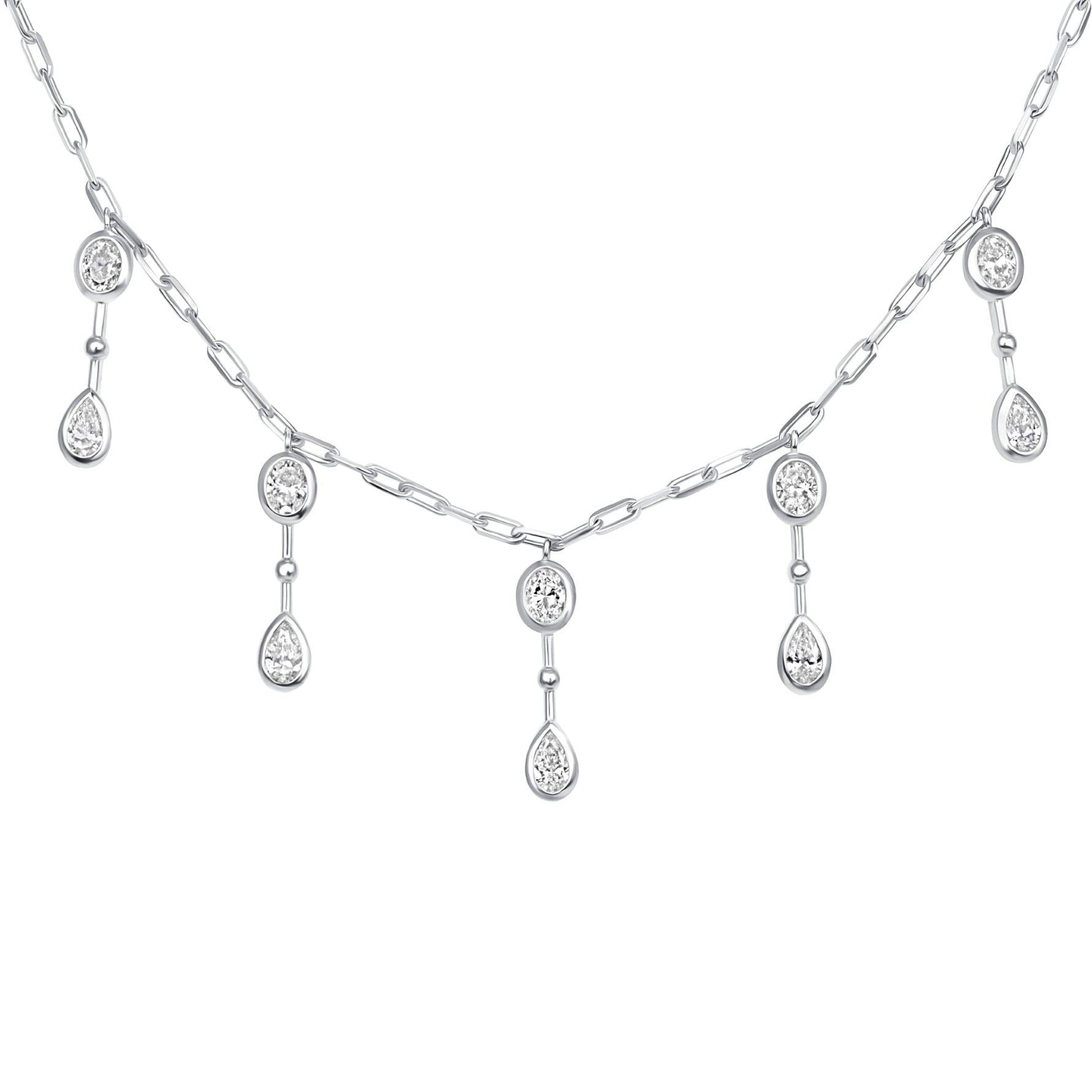 Aurelia Necklace Necklace ABN-182-LGD-3  - Abtin & Co.