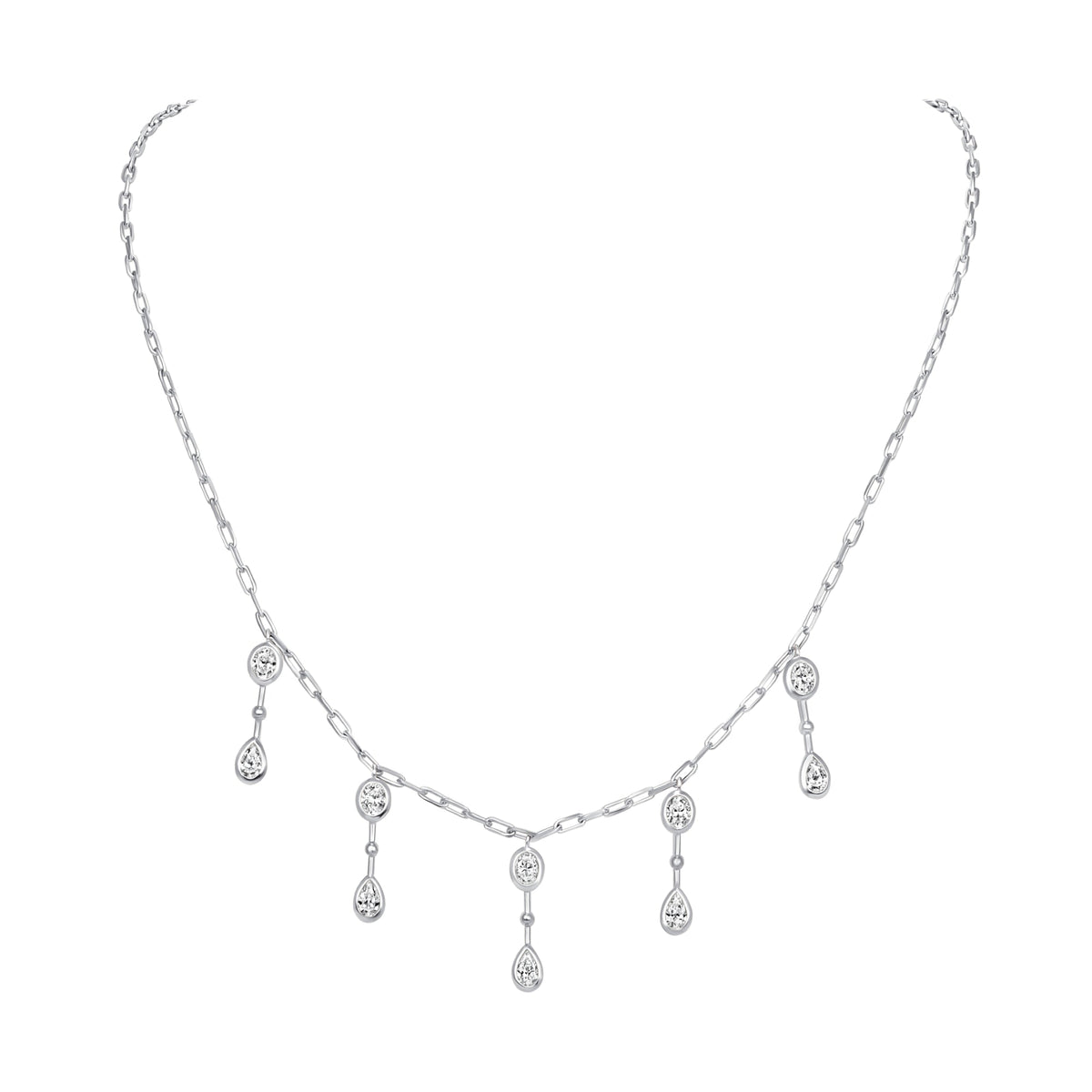 Aurelia Necklace Necklace ABN-182-LGD-3  - Abtin & Co.