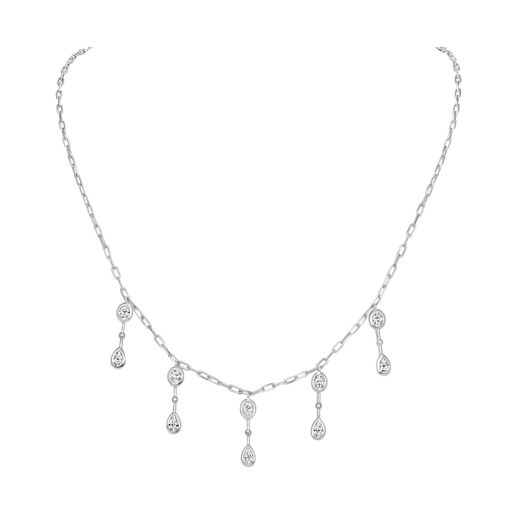 Aurelia Necklace Necklace ABN-182-LGD-3  - Abtin & Co.