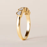 Aurora Line Heart Elegance Band Ring ABB-714-V1-HT-D-1  - Abtin & Co.