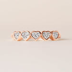 Aurora Line Heart Elegance Band Ring ABB-714-V1-HT-D-3  - Abtin & Co.
