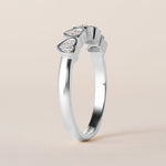 Aurora Line Heart Elegance Band Ring ABB-714-V1-HT-D-2  - Abtin & Co.