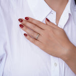 Aurora Marquise Elegance Band Ring ABB-714-MQ-D-1  - Abtin & Co.