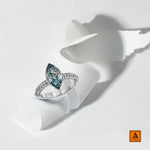 AZURA Ring Ring ABB-732W-BLGD-1  - Abtin & Co.