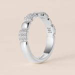 BIJOU MOSAÏQUE Band Ring ABB-773-D-6  - Abtin & Co.