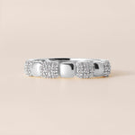 BIJOU MOSAÏQUE Band Ring ABB-773-D-6  - Abtin & Co.
