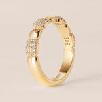 BIJOU MOSAÏQUE Band Ring ABB-773-D-1  - Abtin & Co.
